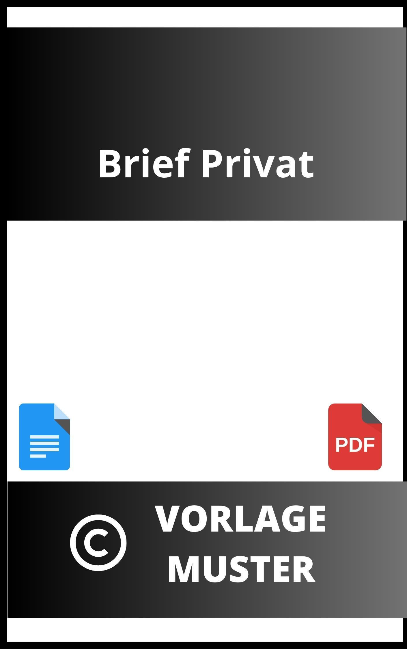 Brief Privat