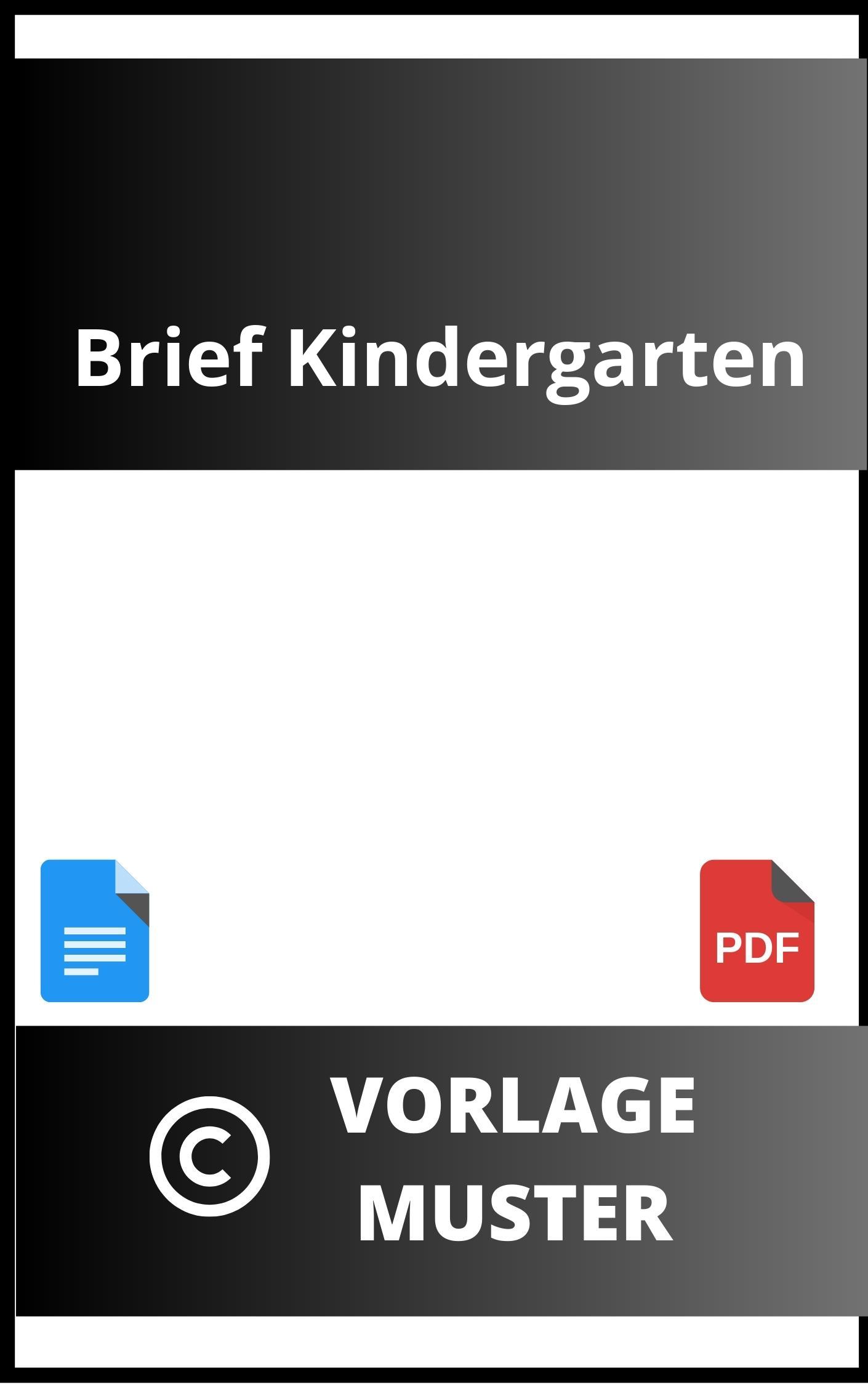 Brief Kindergarten